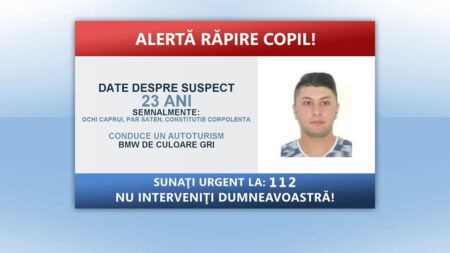 alerta rapire copil suspect
